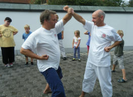 Karatelehrgang Kirchengemeinde Mockstadt - 2013